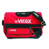 Bolsa De Ferramentas Aberta Virax Vermelha Heavy Duty