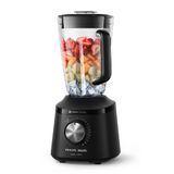 Liquidificador Turbo Philips Walita Serie 3000 Hr2271 12 Veloc. 3 Litros 1200w 110v - Preto