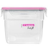 Pote Plástico Tampa Com Trava Hermético 770ml Sanremo Freshy