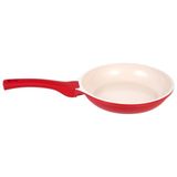 Frigideira Antiaderente Cerâmica 24cm Indução 1,8l Cook&amp;chef Vermelha