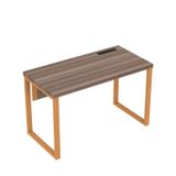 Plataforma Unica 1215cm X 600cm Pupb1215/60pe40tub Walnut/laranja