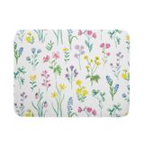 Tapete De Secagem Aport Spring Watercolor Flower 45,7x60,9cm