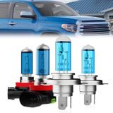 Lâmpadas De Farol Leccibub Compatíveis Com Toyota Tundra 2014-2018
