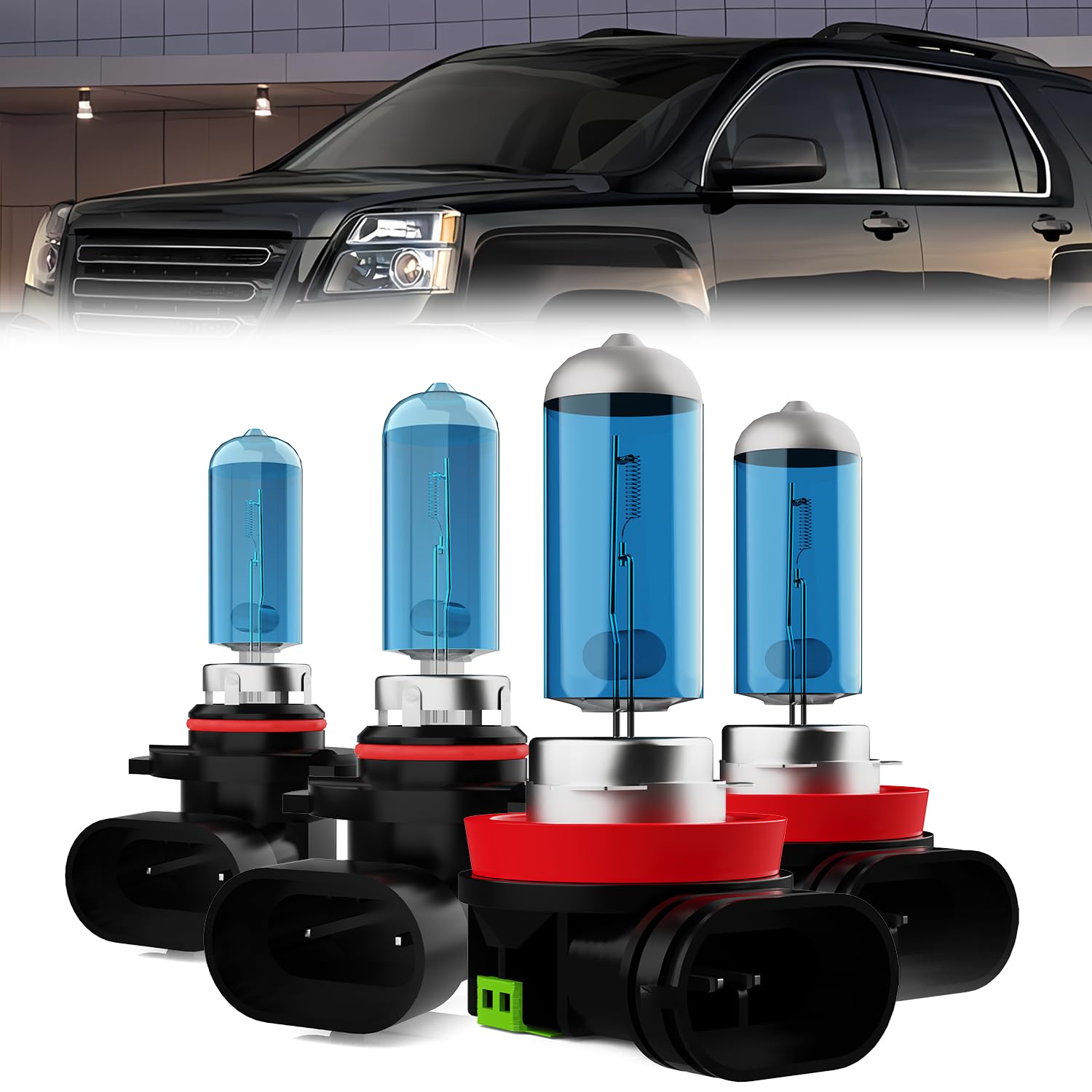 Lâmpadas Halógenas Para Faróis Leccibub Gmc Terrain 2010-2018