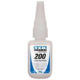 Cola Tekbond 200 Instantânea 20g - Embalagem Com 10 Unidades