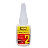 Cola Instantâneo Artesanato Nº2 Embalagem Com 10 Unidades 20g - Tekbond