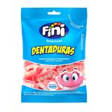 Bala Fini Gelatina Dentadura 80g - Embalagem Com 12 Unidades