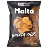 Batata Chips Maitá Lisa Natural 45g Embalagem Com 20 Unidades