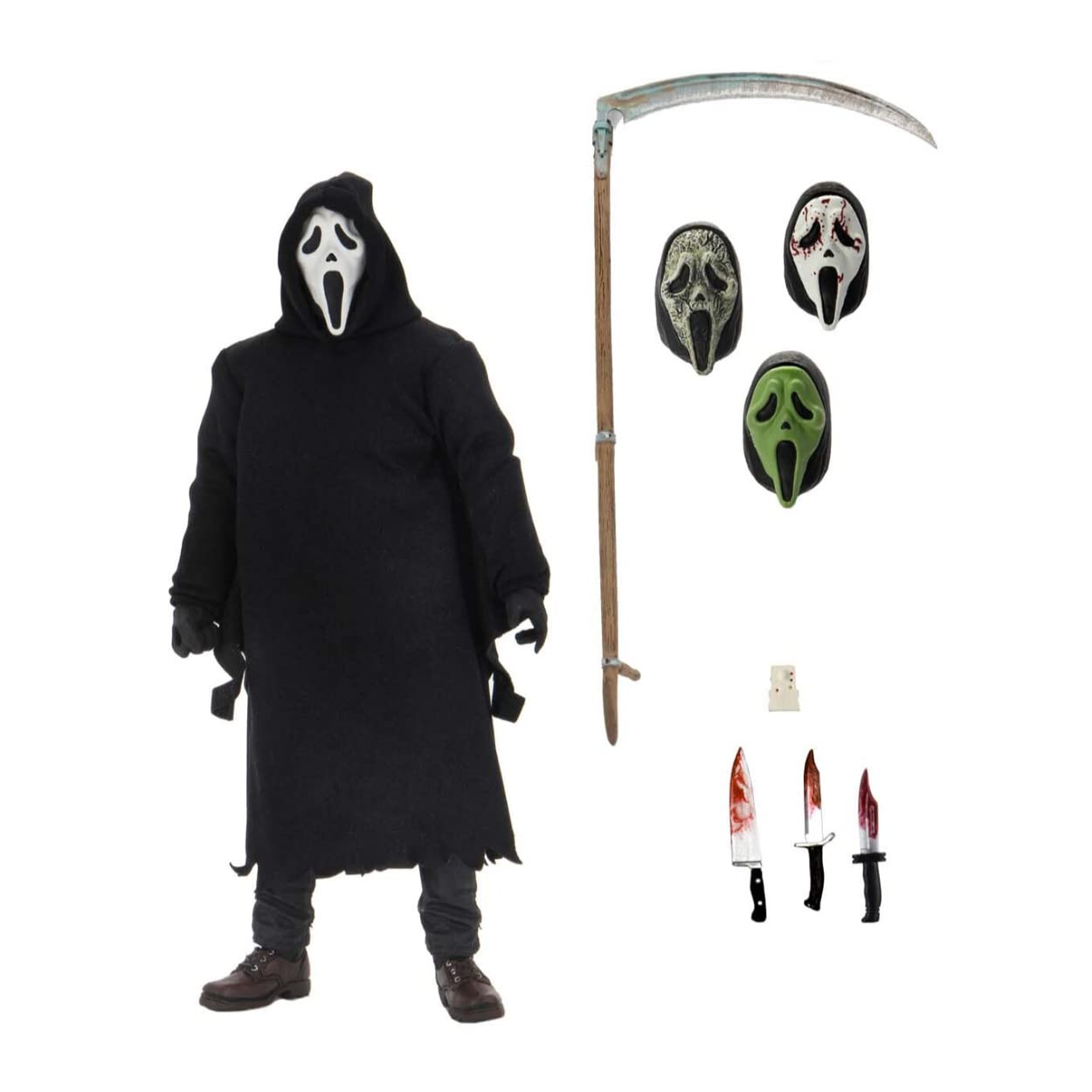 Boneco De Ação Neca Scream Ghostface Ultimate 18cm