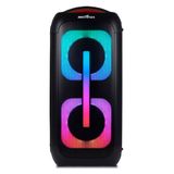 Caixa de Som Britânia BCX6801 com Bluetooth, Iluminação LED, Alça de Transporte, Controle Remoto e até 12h de Bateria, 650W