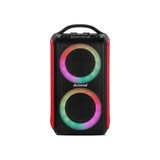 Caixa De Som Amplificada Amvox Aca600 Bagvox Com Bluetooth Display De Led Alça 2 Alto Falantes De 6,5 Polegadas E Um Tweeter De 1 Polegada 600w