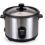 Panela De Arroz Elétrica Midi Itatiaia - 1,5l 500w Inox Com Preto