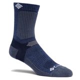 Meia Columbia Masculina Crop Hike Crew Lightweight Azul G