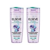 Shampoo Elseve 400ml Puro Hialuronico - Kit Com 2un