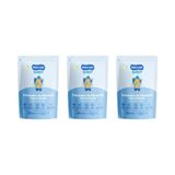 Sabonete Liquido Baruel Baby Refil 210ml Pele Delicada - 3un