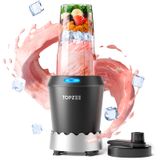 Liquidificador Topzee 1000w Para Smoothies Com Copo De 700 Ml, Lavável Na Máquina De Lavar Louça