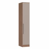 Guarda Roupa Modulado 1 Porta Requinte + 100% Mdf Macadâmia/duna Line