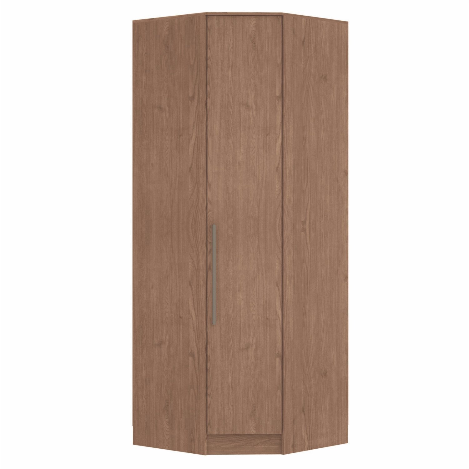 Guarda Roupa Modulado Canto Oblíquo 1 Porta Requinte+ Macadâmia