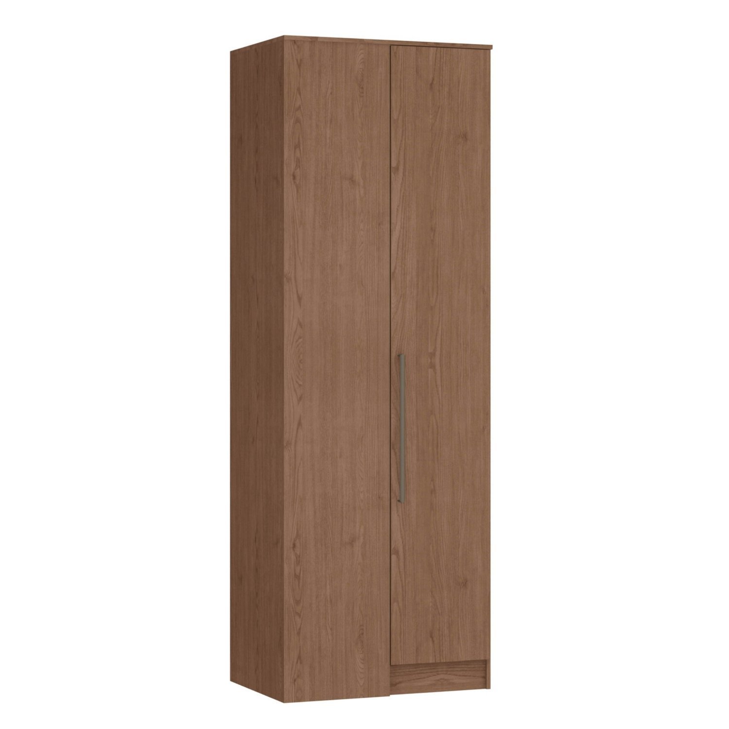 Guarda Roupa Modulado Canto Reto 1 Porta Requinte+ 100% Mdf Macadâmia