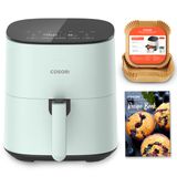Fritadeira De Ar Comprimido Cosori Air Fryer Pro Le 5-qt Com 20 Forros Verdes
