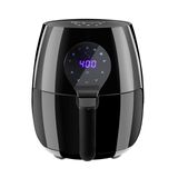 Fritadeira De Ar Quente Elite Gourmet Eaf5317d 5.3qt 1350w Preta