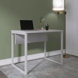 Mesa Para Escritório Industrial 90cm Pe25 Cinza
