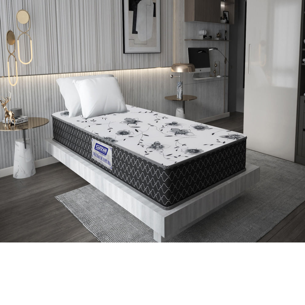 Colchão Solteiro Supreme D20 Com Espuma Gazin