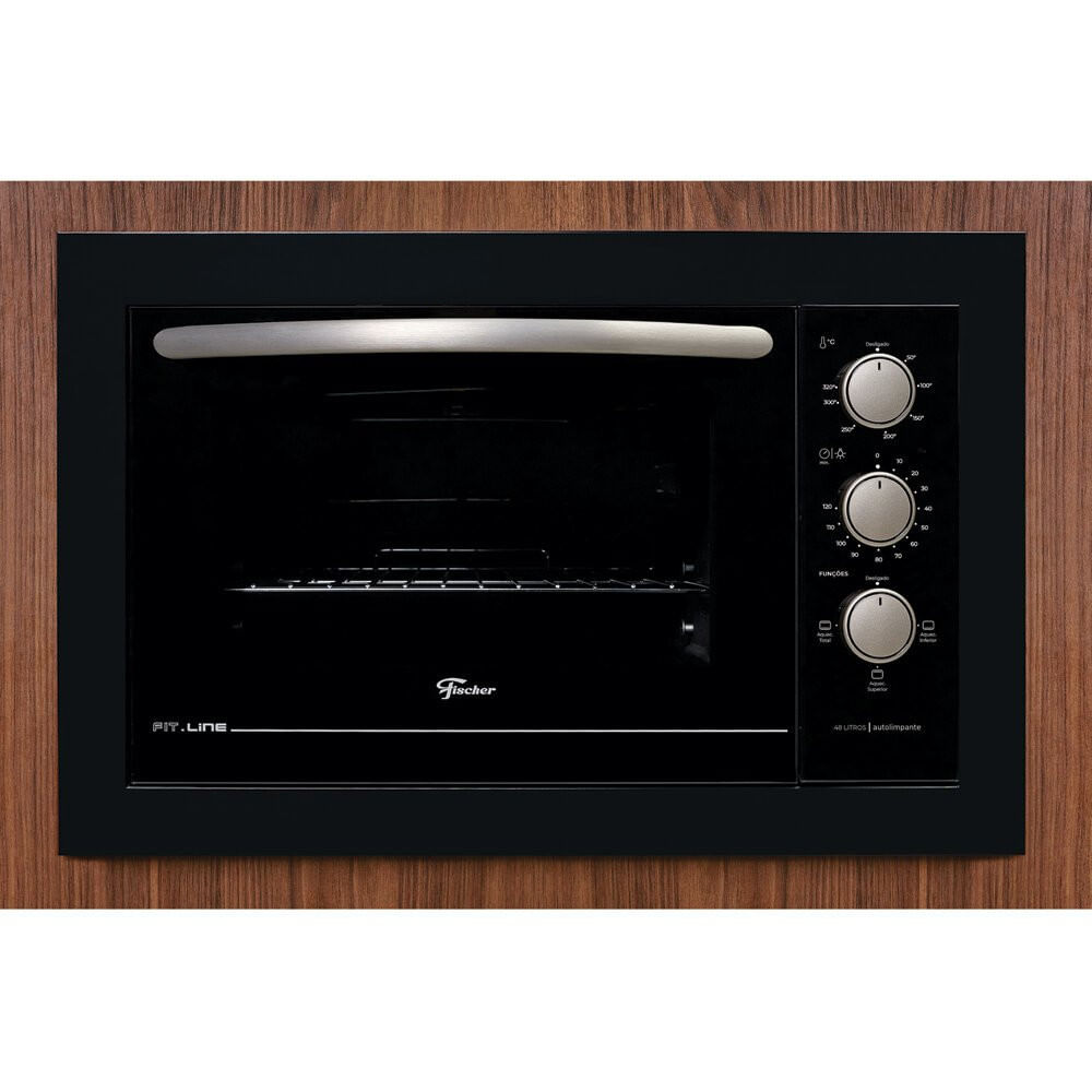 Forno Elétrico De Embutir Fischer 48 Litros, Fit Line, 34493