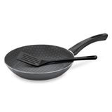 Frigideira Alumínio Antiaderente com Espátula 26cm Paris Tramontina Preto