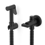 Ducha Higiênica Com Derivação Flow Matte Preto Matte