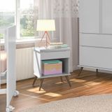 Mesa De Apoio Melinda Cinza Phoenix Baby