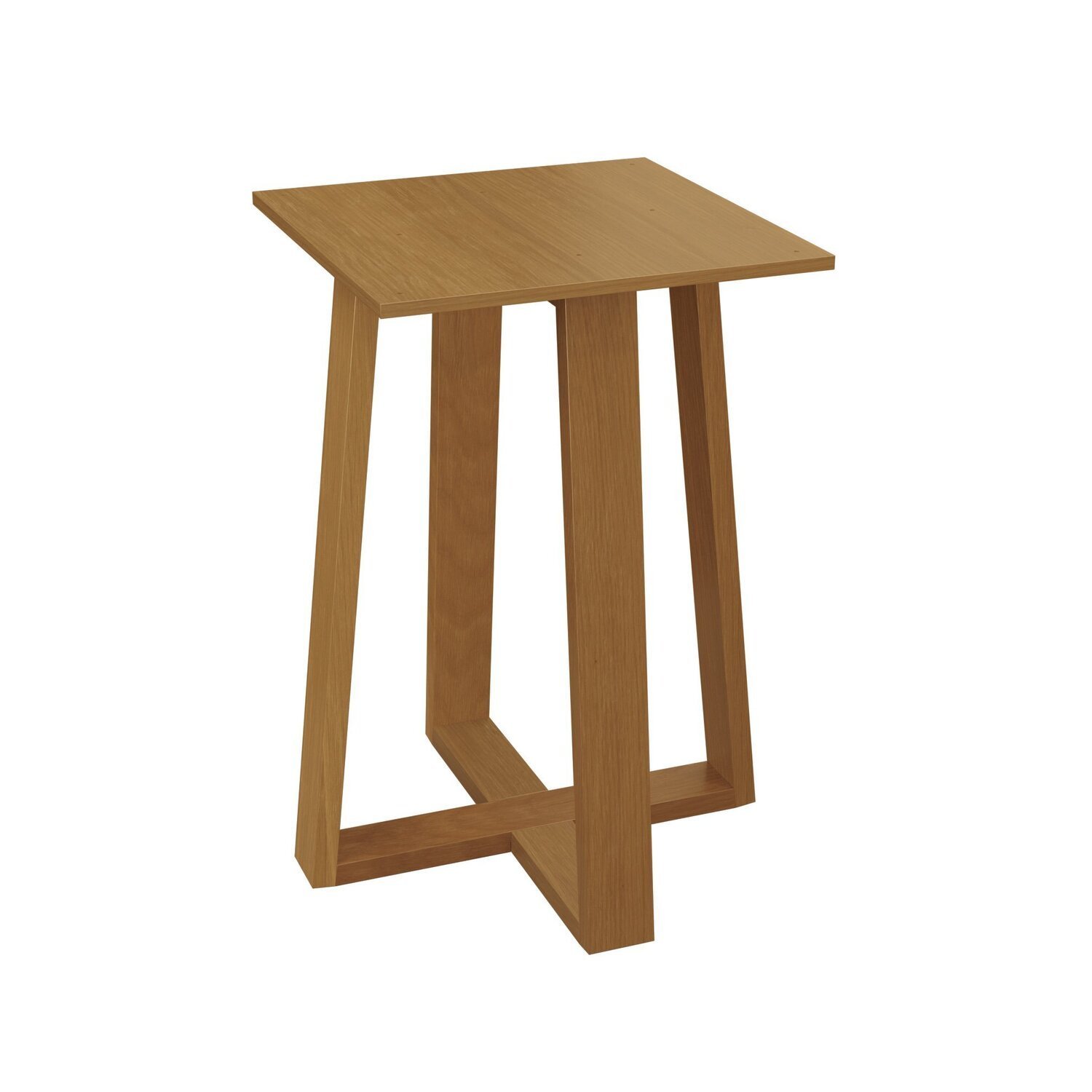 Base Madeira Maciça Elma 77,7x79,7x79,7cm Madeira