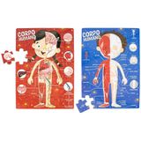 Play Box Quebra Cabeça - Todolivro - Corpo Humano