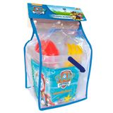 Balde De Praia Com Acessorios Patrulha Canina Fun