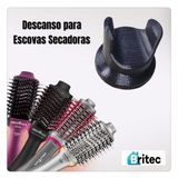 Descanso Para Escova Secadora Não Deforma As Cerdas Pr.
