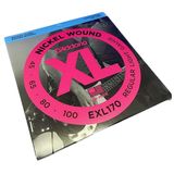 Encordoamento Baixo 4 Cordas 45-100 Nickel Exl170 D&#39;addario