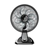 Ventilador de Mesa/Parede WAP Flow Turbo com 8 pás, 3 velocidades e 180W