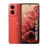 Smartphone Motorola Moto G35 Coral 5G, 256GB, 12GB RAM Boost, Processador Octa-core, Câmera Traseira 50MP + 8MP, Selfie 16MP, Tela 6.7