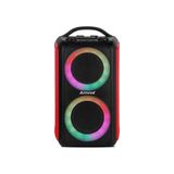 Caixa De Som Amplificada Amvox Aca600 Bagvox Com Bluetooth Display De Led Alça 2 Alto Falantes De 6,5 Polegadas E Um Tweeter De 1 Polegada 600w