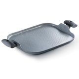 Grill Chapa Duplo Hercules Antiaderente Ceramica Indução