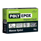 Cola Pulvitec Massa Epóxi 50g - Embalagem Com 12 Unidades