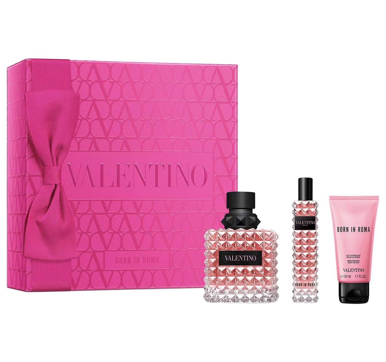 Conjunto De Perfumes Valentino Born In Roma Donna Edp 100ml + 15ml