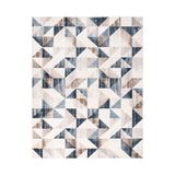 Tapete Para Sala Condor 04 Azul-cinza 3,00x4,00m - Edantex