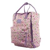 Mochila Costas Quadrada By Sof Floral Rosa Sabra