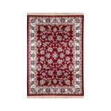 Tapete Para Sala Belga Bruxelas 6 Vermelho 1,40x2,00m