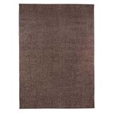 Tapete Sala Antiderrapante Linen 02 Marrom 2,00x2,50m