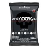 Whey Protein 100% Hd Refil 900g Black Skull Sabor Chocolate
