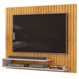 Painel Tv 55 Pol 134cm Ripado David D04 Cedro/bali - Mpozenato