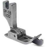 Pé Calcador Pesponto Lado Direito C. Guia Reta Industrial 1mm Sp-18 1/32