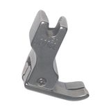 Pé Calcador Pesponto Compensado Para Maquina Reta Industrial Lado Direito 2mm Cr-1/16e